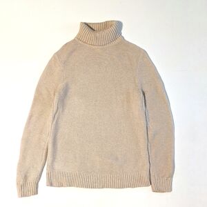 J. Crew White Turtleneck Sweater